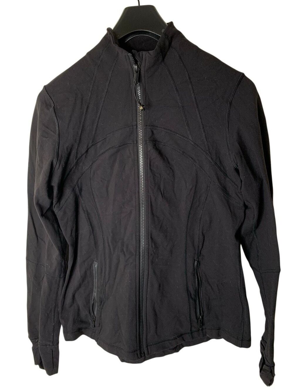 Lululemon define jacket black women's size 12